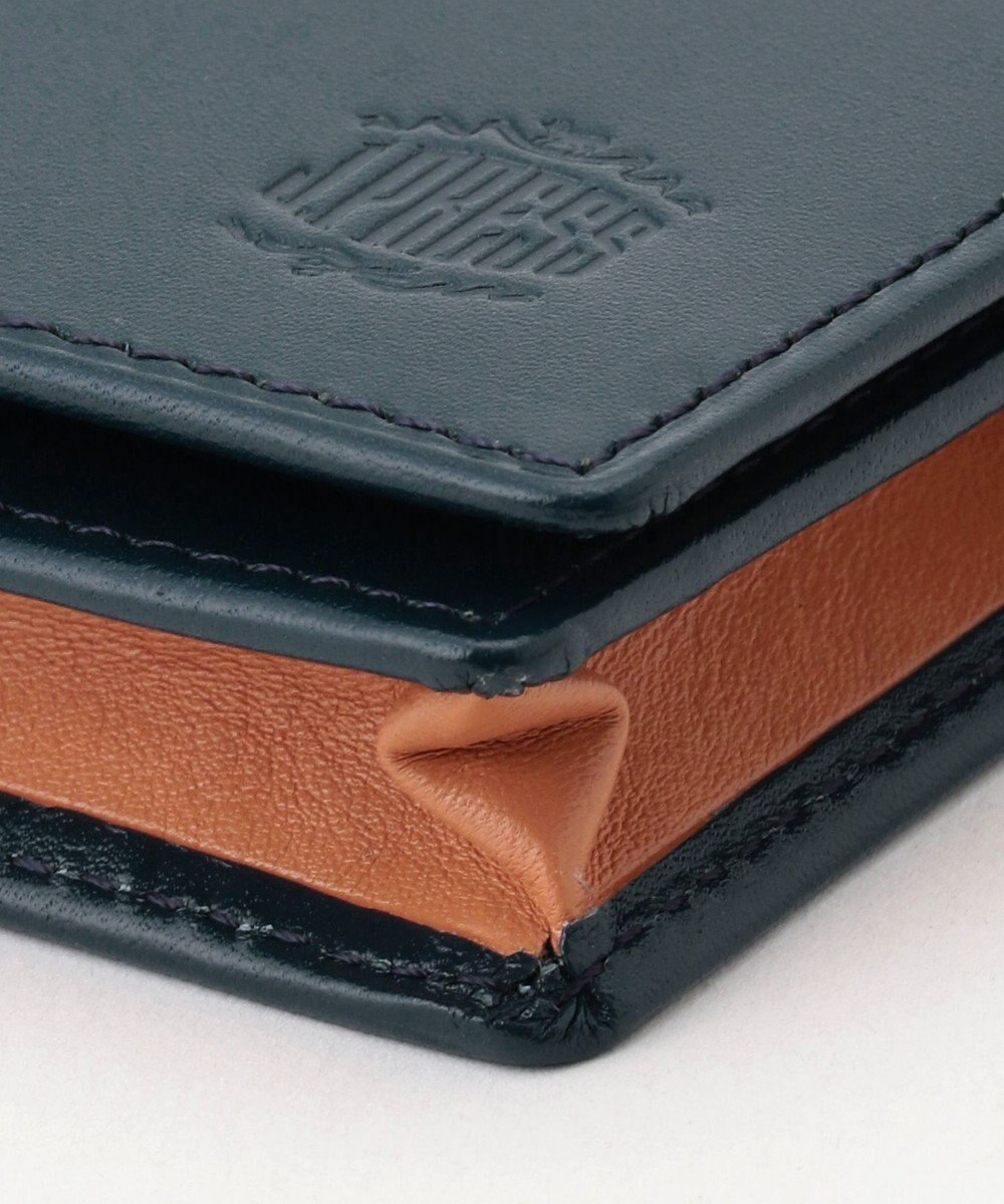 J.PRESS MEN 【MORPHO×J.PRESS】スムースヌメ 長財布(小銭入れ付き通しマチ束入) 