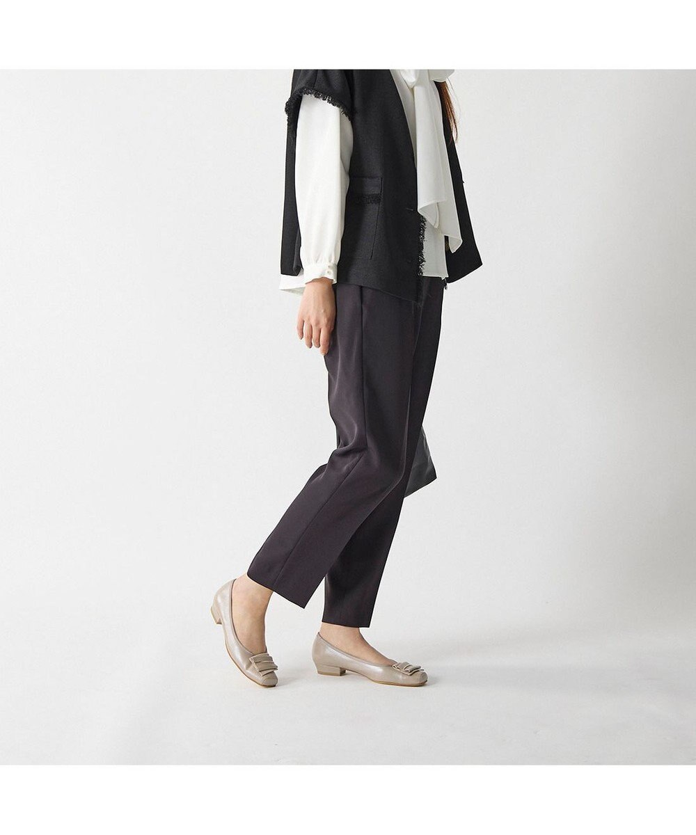 Riz raffinee <Riz raffinee>モチーフ金具付バレエパンプス 