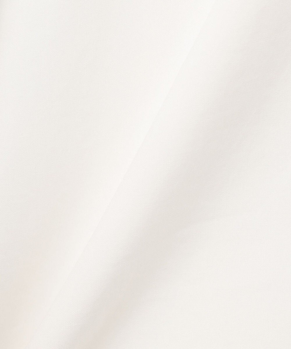 J.PRESS YORK STREET 【WOMEN】ワンウォッシュタイプライター フリルレイブラウス 