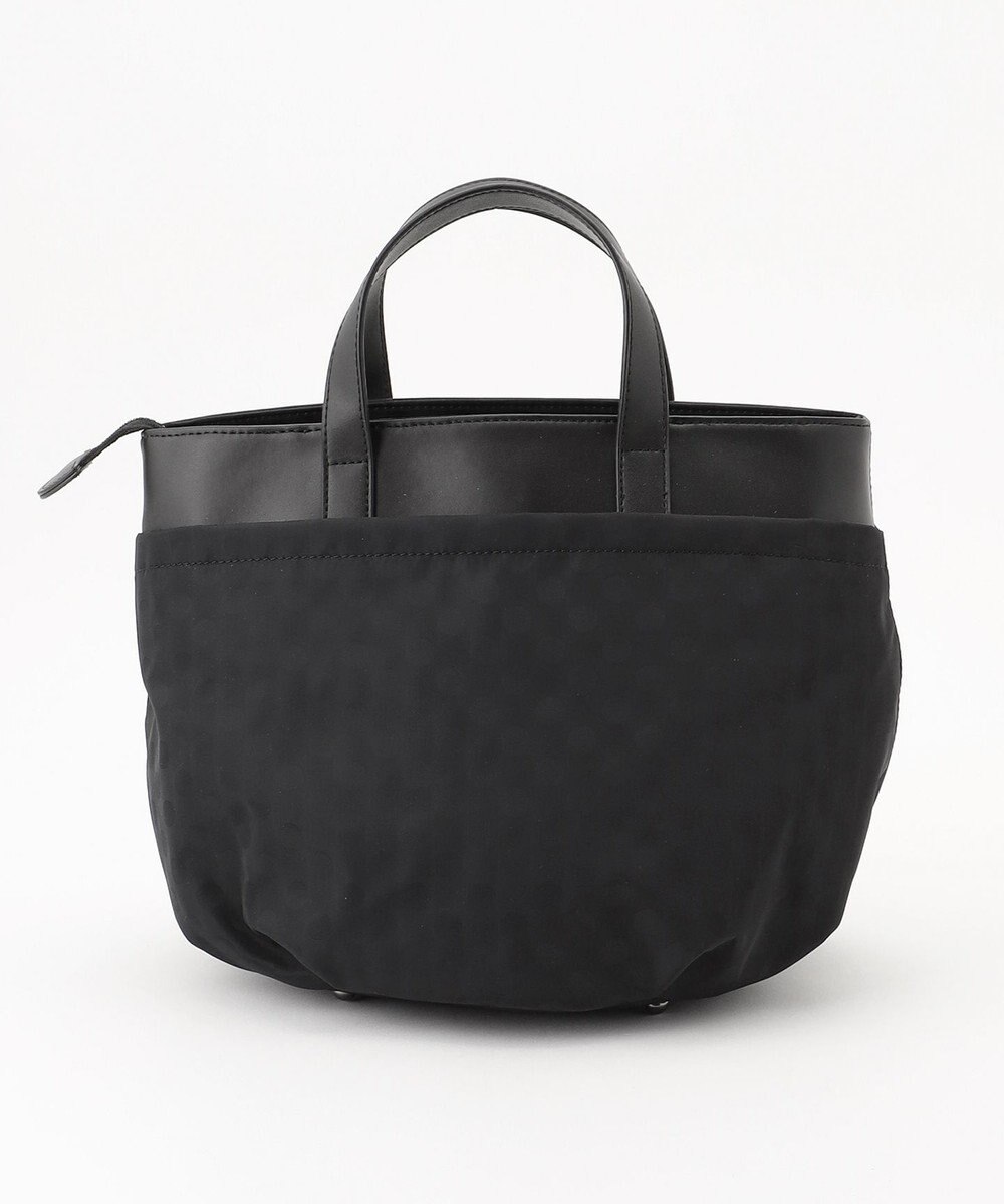 Y'SACCS はっ水ドットジャカード リサイクルレザーコンビ 2wayトートバッグ 