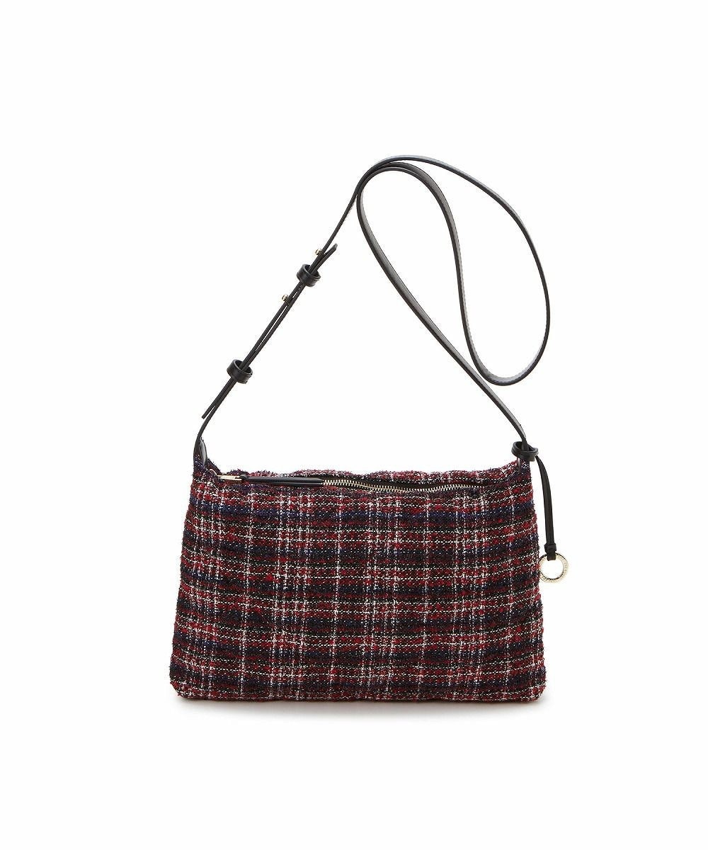 TOPKAPI 【TREASURE TOPKAPI】キルティング ツイード ショルダーバッグ 