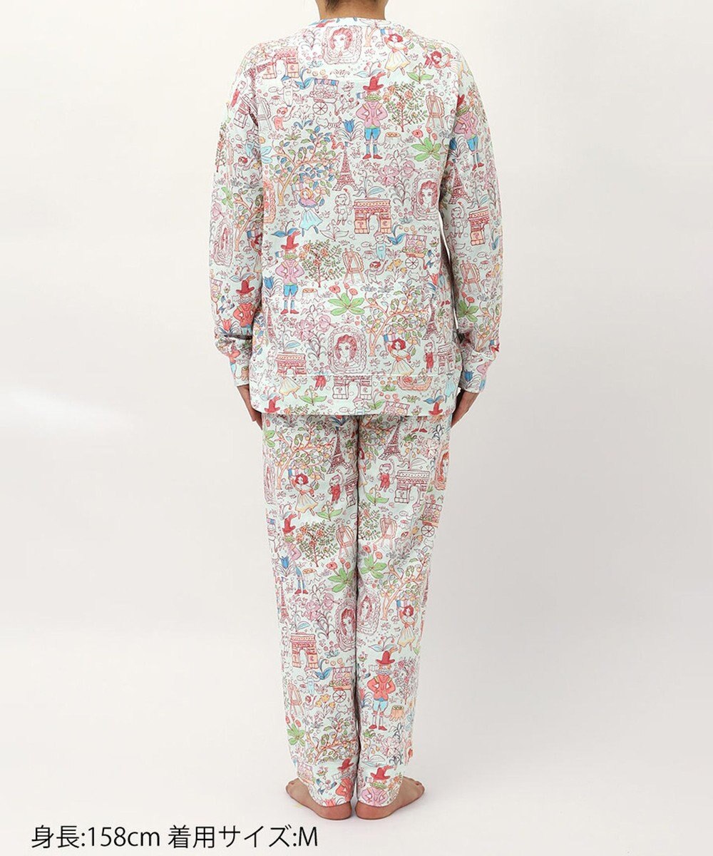 tsumori chisato SLEEP ツモリチサト パジャマ 長袖 長ズボン 綿混(本体) レディース UDX582 /ワコール 