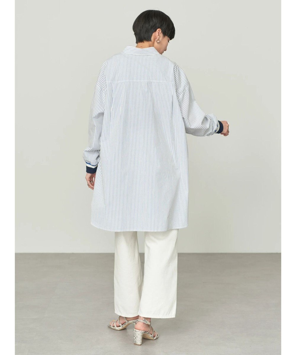 AMERICAN HOLIC リブラインシャツチュニック 