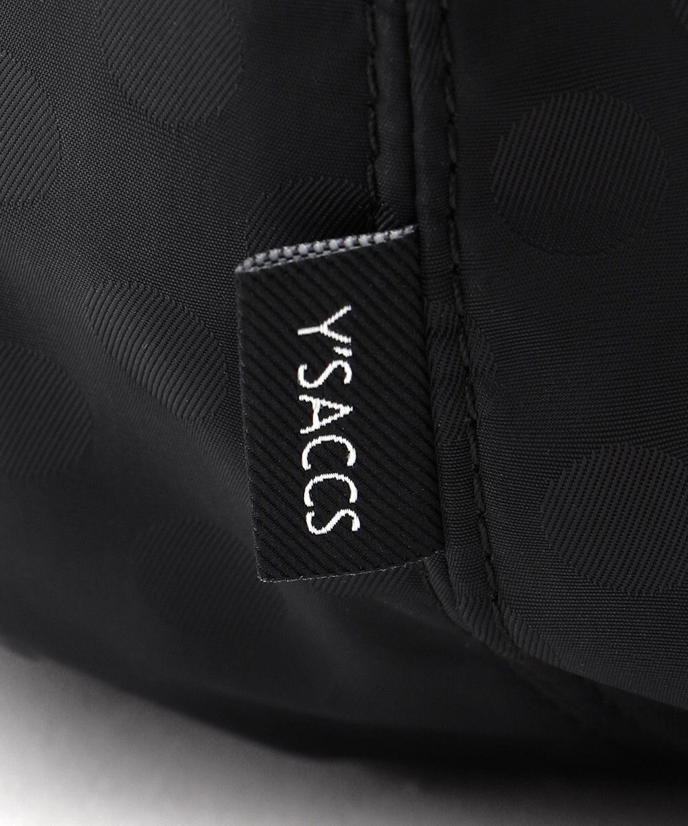 Y'SACCS はっ水ドットジャカード リサイクルレザーコンビ 2wayトートバッグ 