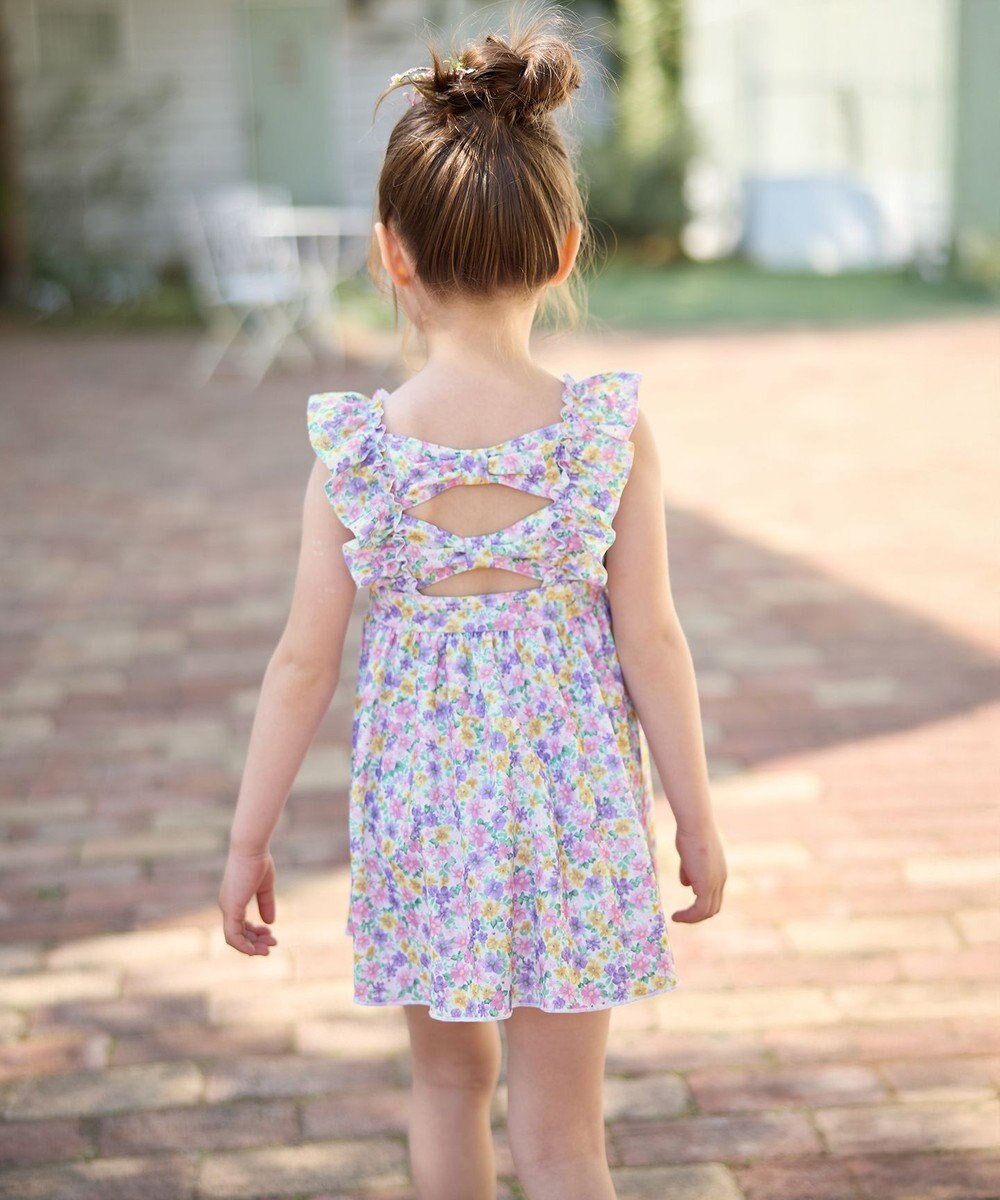 ANY KIDS 小花柄 セパレート水着 