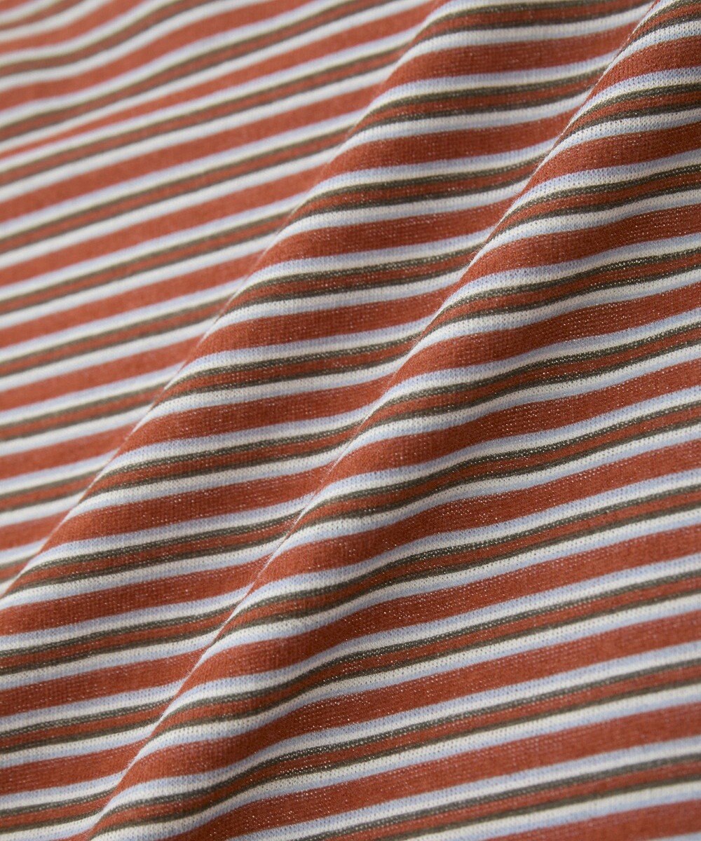 AMERICAN HOLIC シアーレトロボーダー半袖プルオーバー 