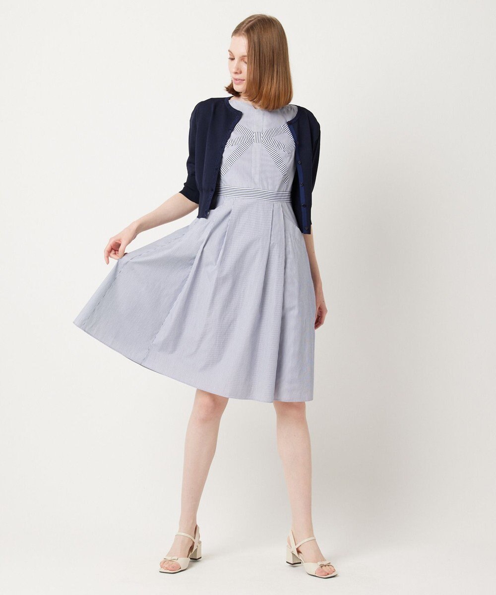 TOCCA 【洗える】STRIPE PARTY ドレス 