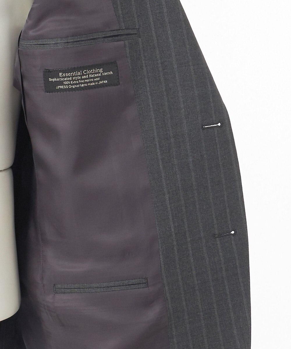 J.PRESS MEN 【ESSENTIAL CLOTHING】インテリジェント ストライプスーツ 