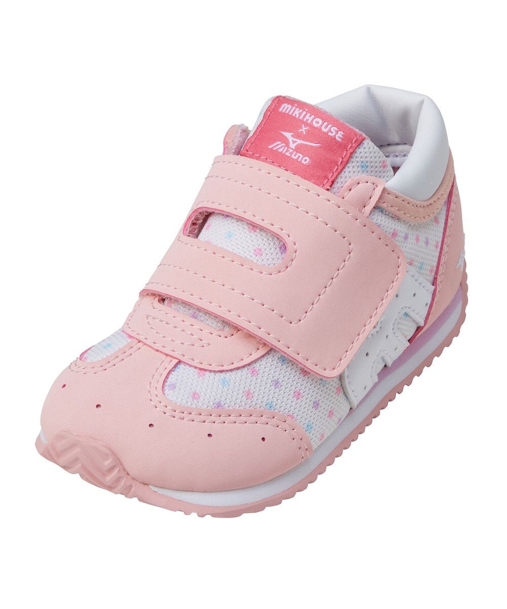 MIKI HOUSE HOT BISCUITS 【WEB限定】【13-15.5cm】ミズノコラボ セカンドベビーシューズ【WebLimited】 