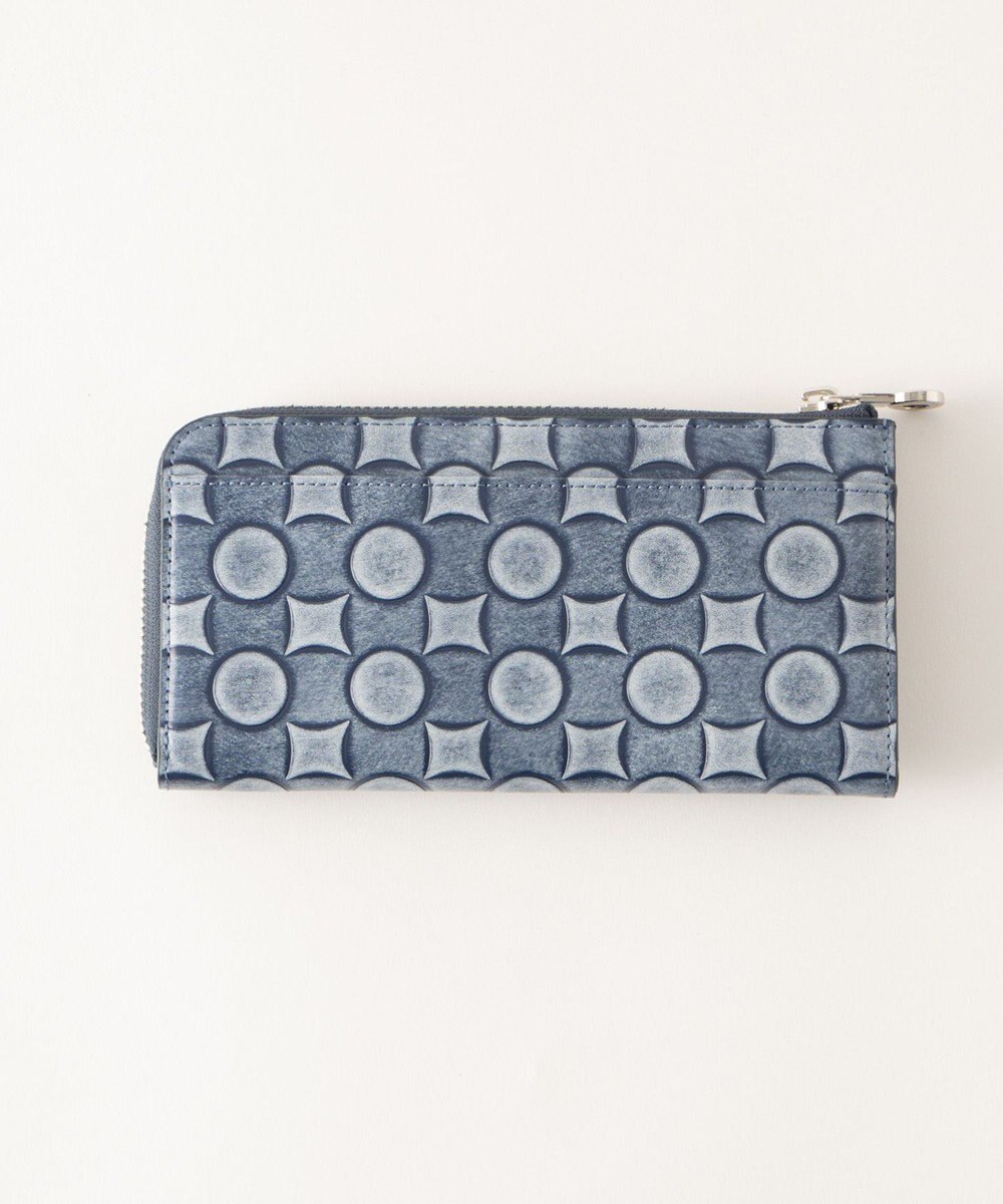 MIYABIYA La quoh with kirakaracho 南蛮七宝アルチザンレザー L字ファスナー財布 