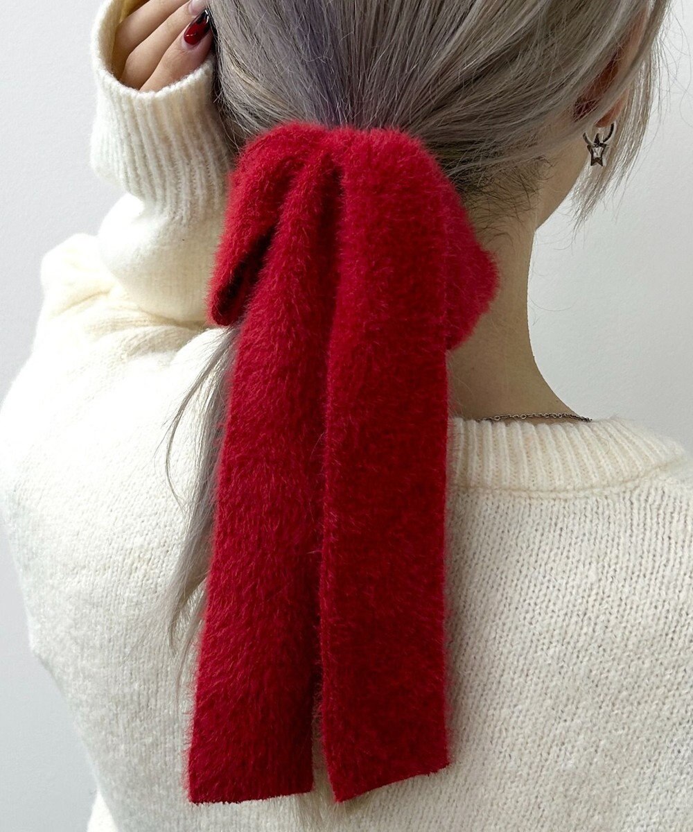 WEGO Lシャギーニットリボンゴム 