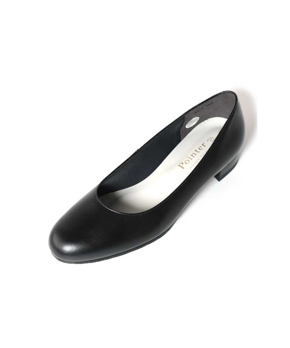 Pointer 日本製 本革 生活防水機能付きパンプス 