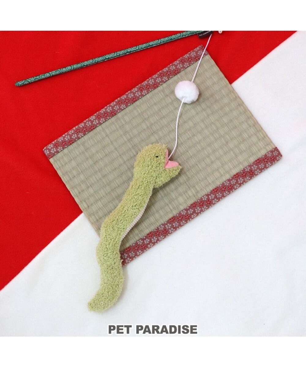 PET PARADISE ペットパラダイス 猫じゃらし  和へびくん へびくん