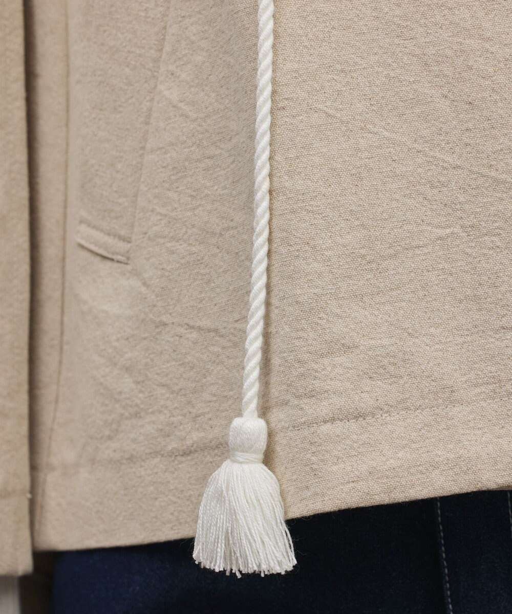 GRACE CONTINENTAL タッセル付レースカラー 