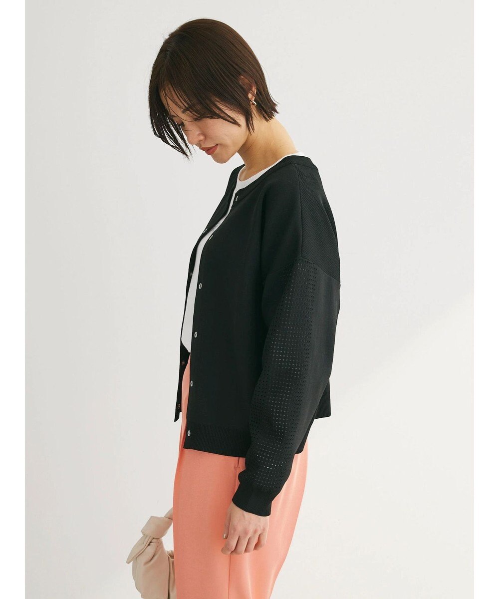 Green Parks ・ｆｕｒｒｙ　ｒａｔｅ　２ｗａｙかる~いニットカーデ 