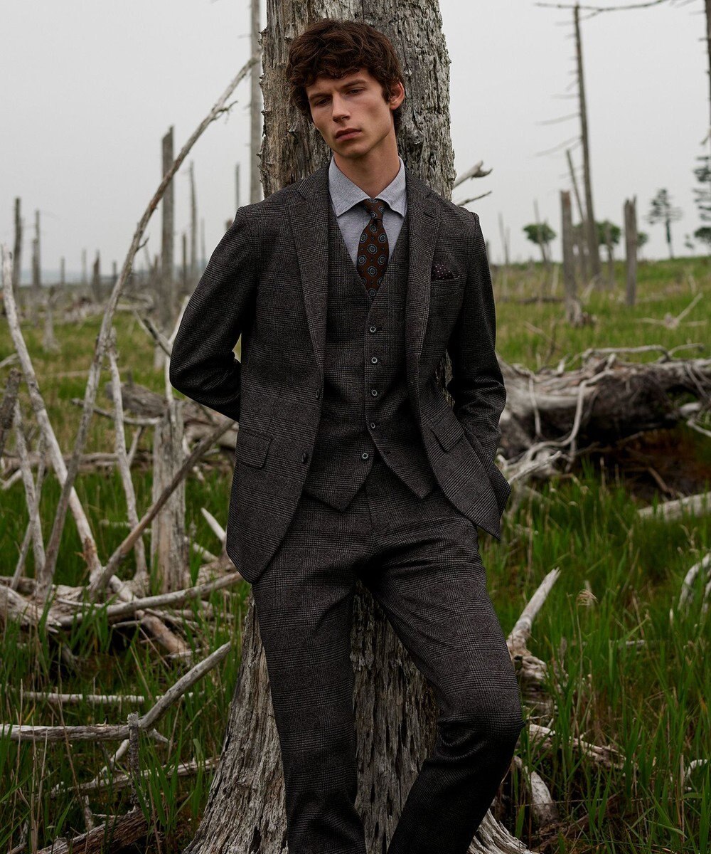 JOSEPH ABBOUD 【ストレッチ】ツィーディージャージ　ジャケット 