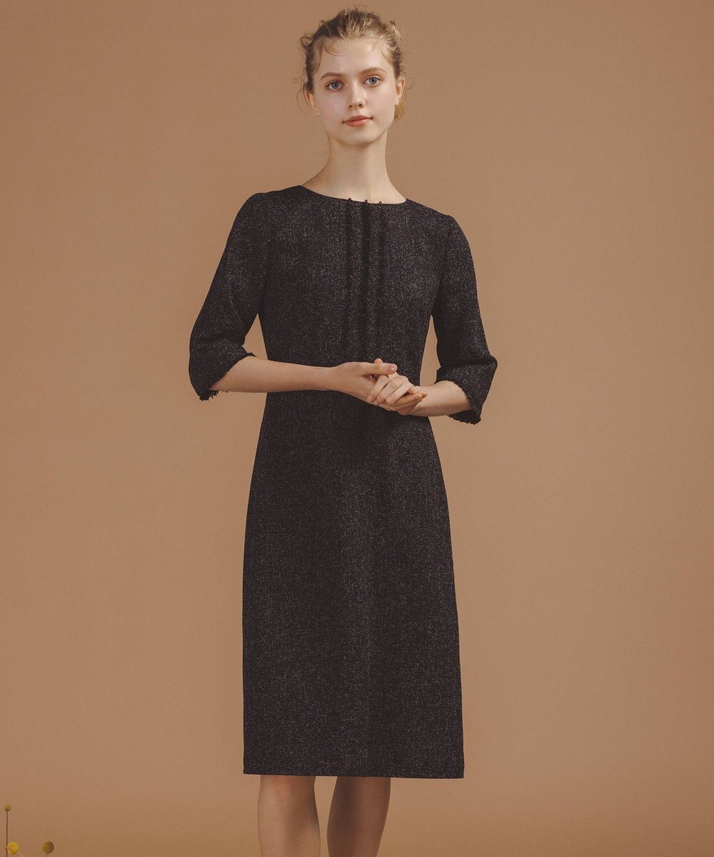 TOCCA 【洗える・消臭】MIST TWEED ドレス 