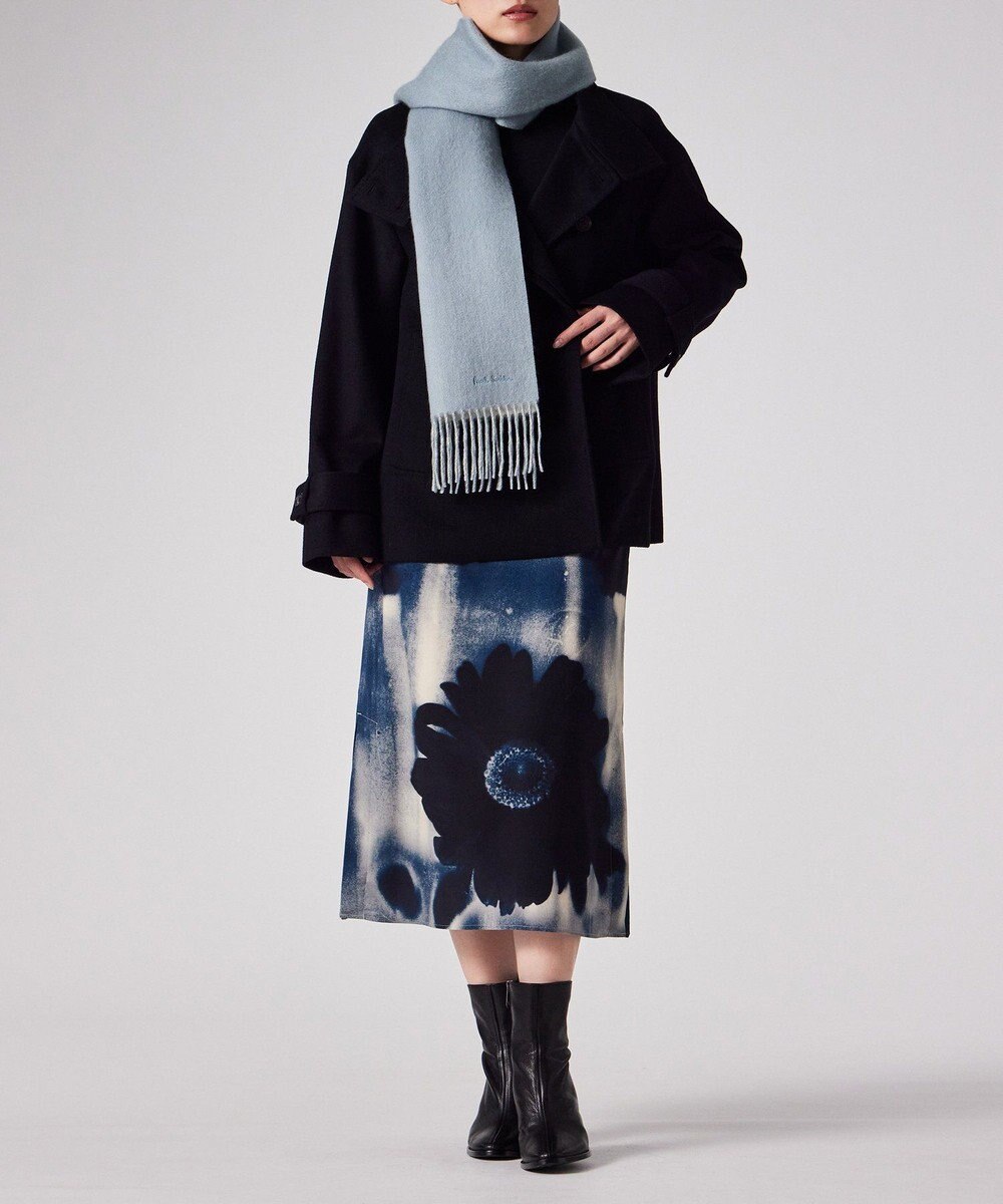 Paul Smith カシミヤ リバーシブルマフラー 