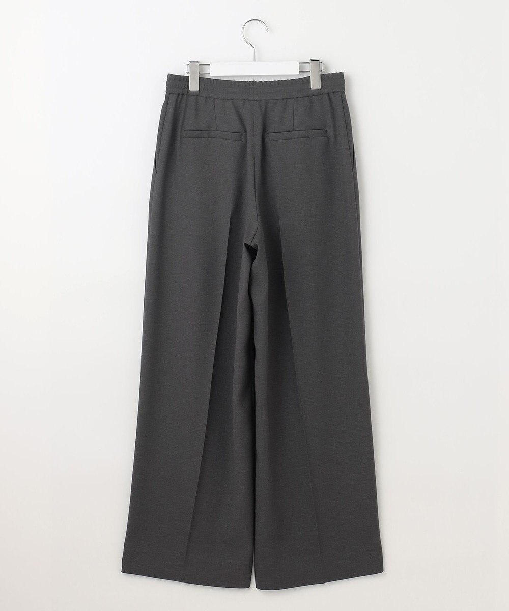 自由区 【洗える】ツイステッドダブルクロスワイドストレート パンツ 