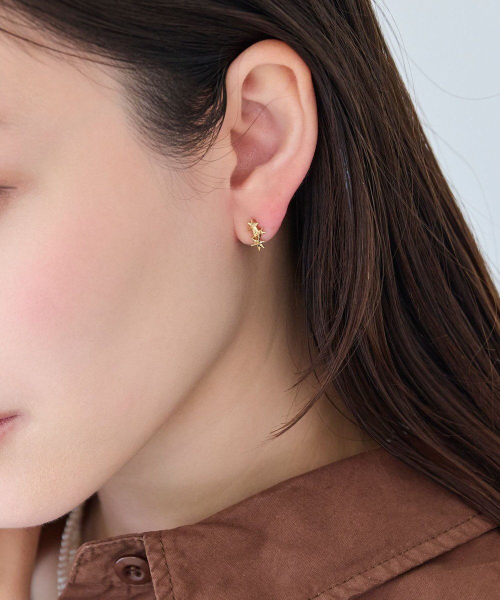 Phoebe 〈痛くないシリーズ/金属アレルギー対応〉メテオスターライトフィットイヤリング/ニッケルフリー 