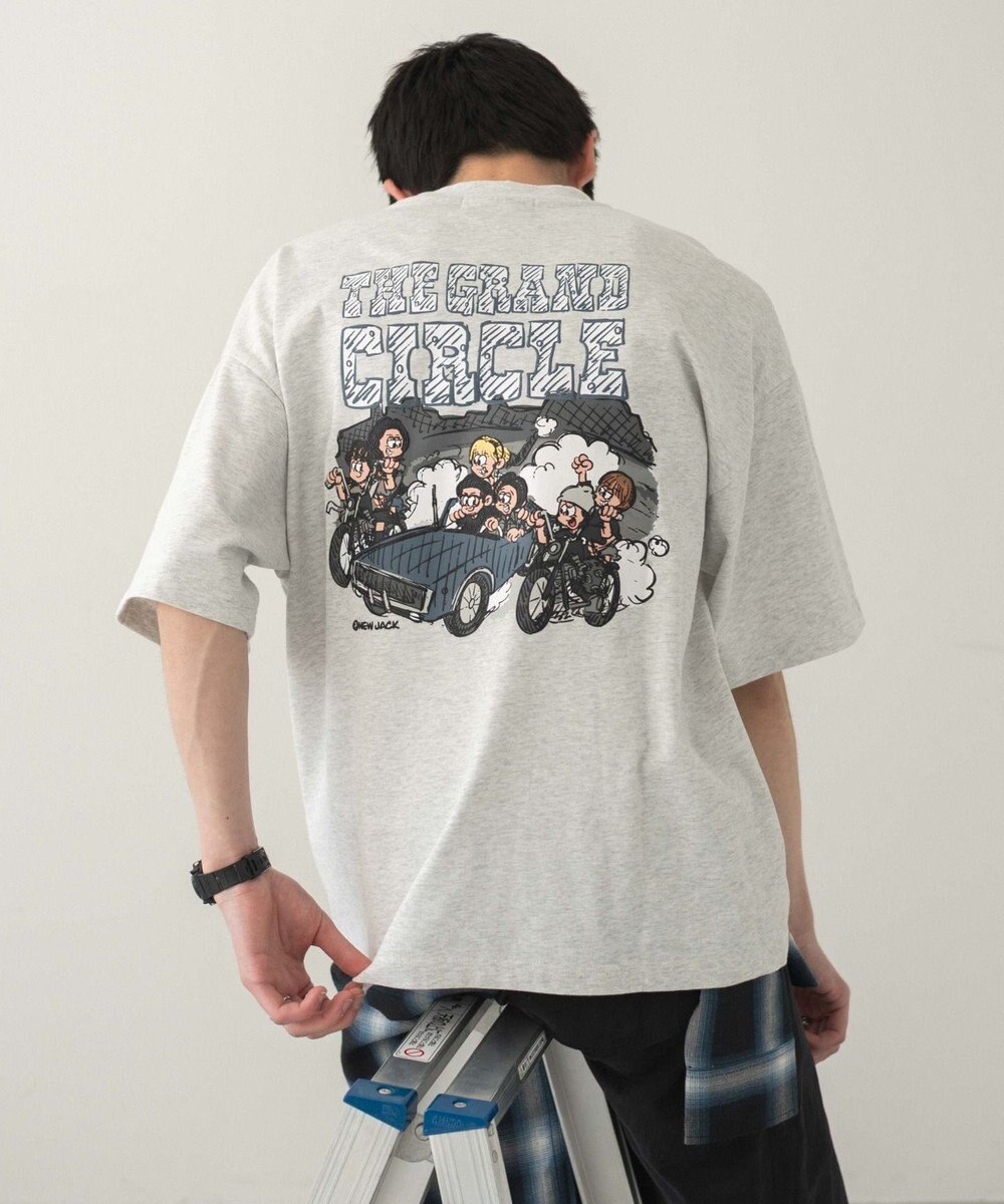 WEGO 【ユニセックス着用ITEM/MLサイズ展開】別注NEWJACKグラフィックT（SS） 