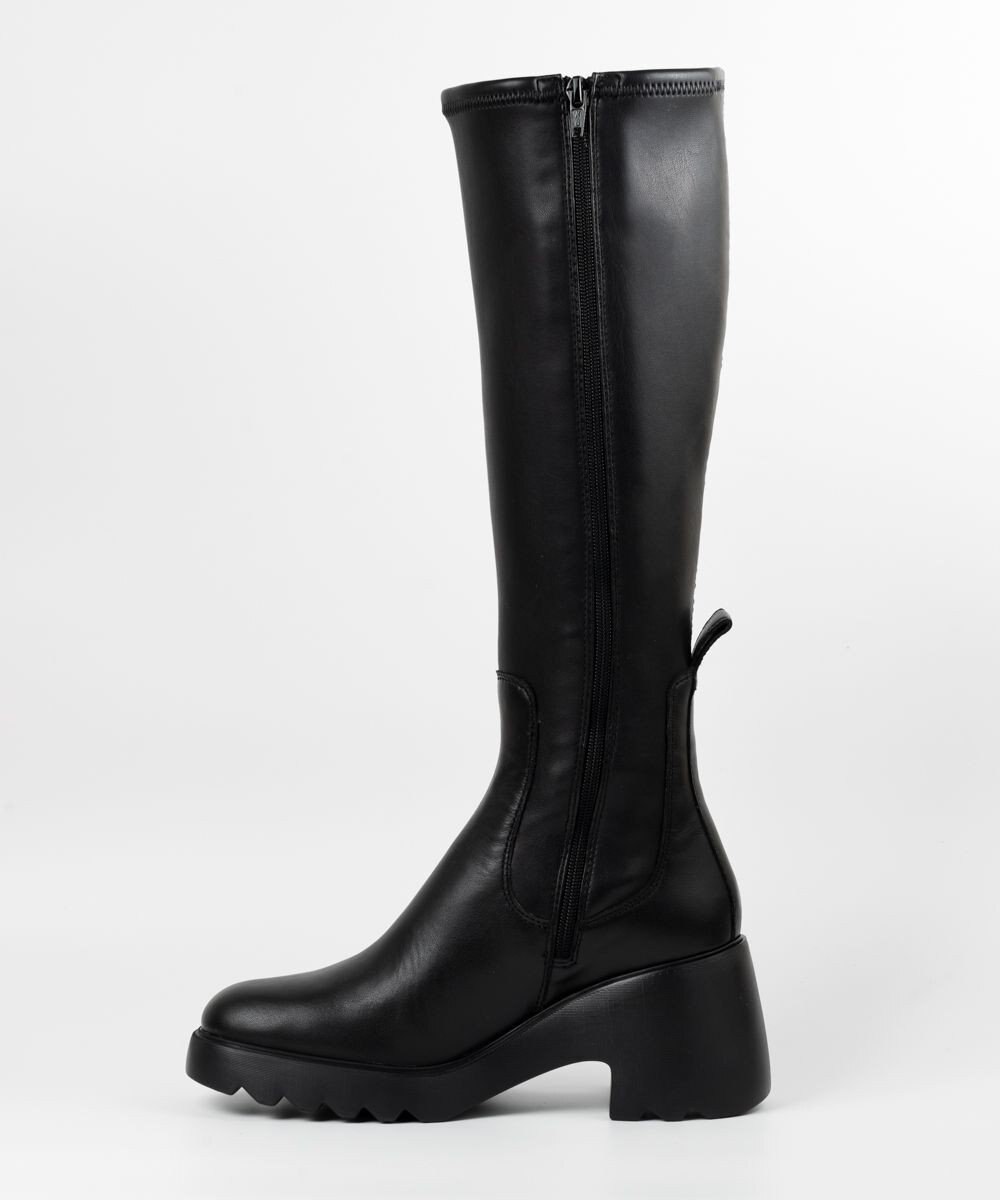 BONTRE 【UNISA/ウニサ】ストレッチタンクソールロングブーツ 