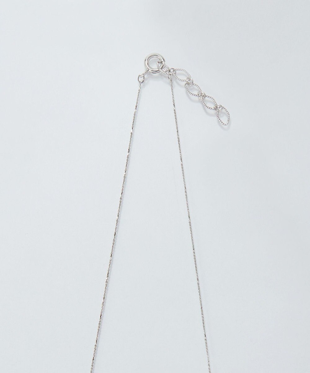 Phoebe 【金属アレルギー対応】ストレートバービジューネックレス　シルバー 