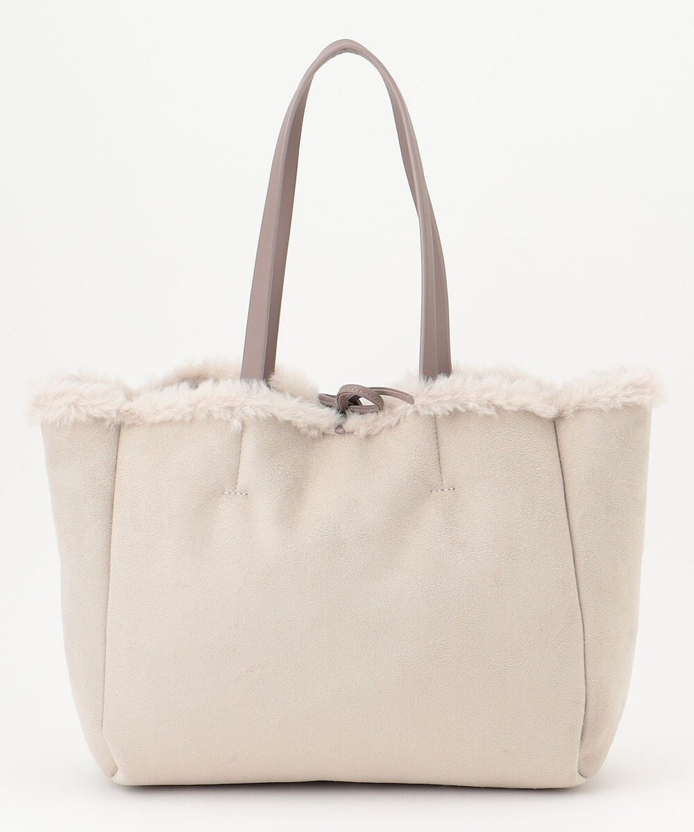 自由区 ムートンリバーシブルトート バッグ 