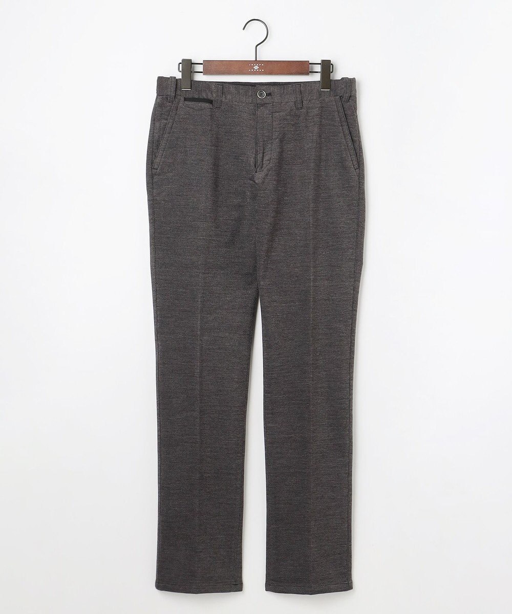 JOSEPH ABBOUD 【ウエストも伸びる！/暖かパンツ/オーガニックコットン使用】ライスコールストレッチパンツ 
