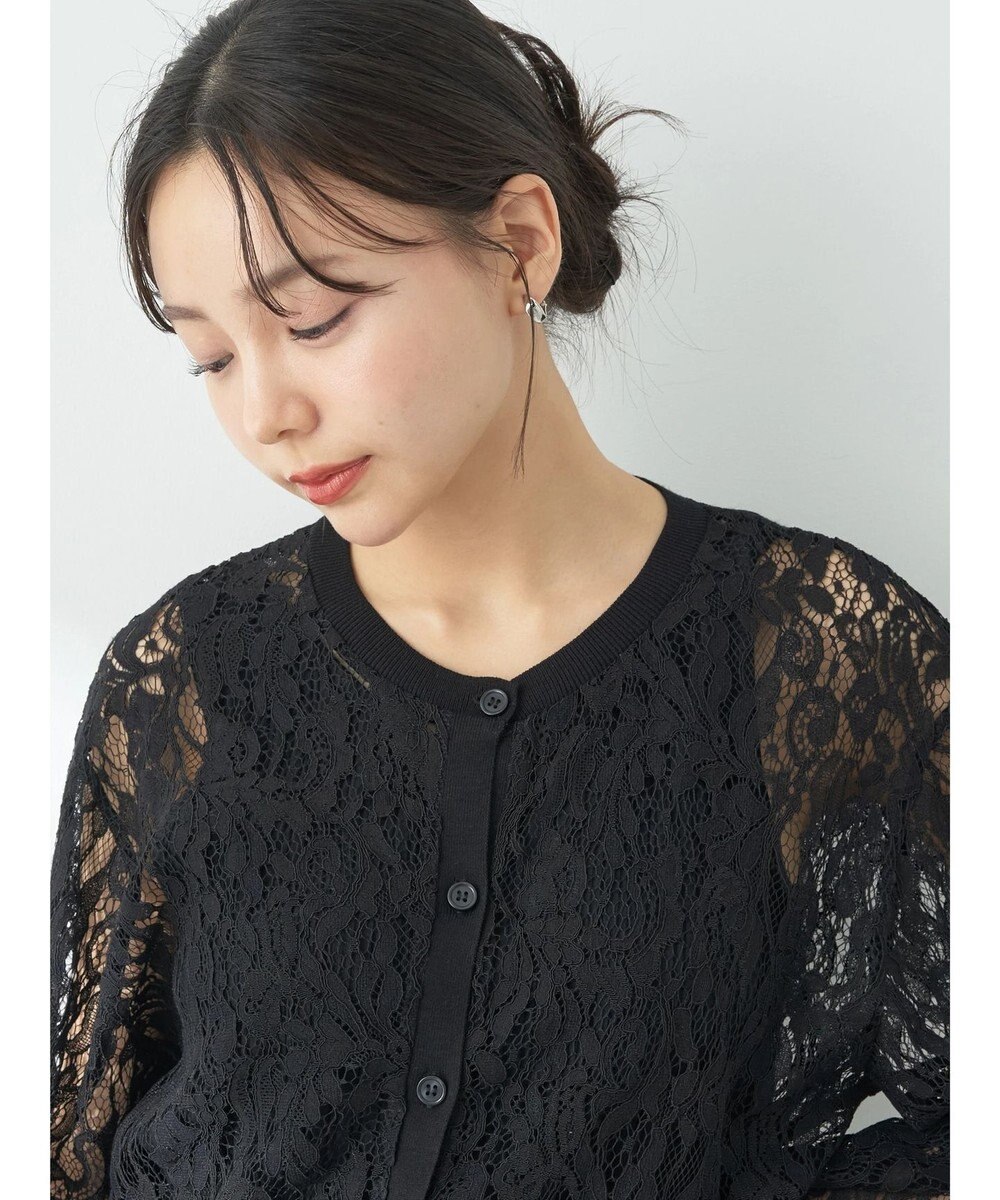 earth music&ecology レースカーディガン 