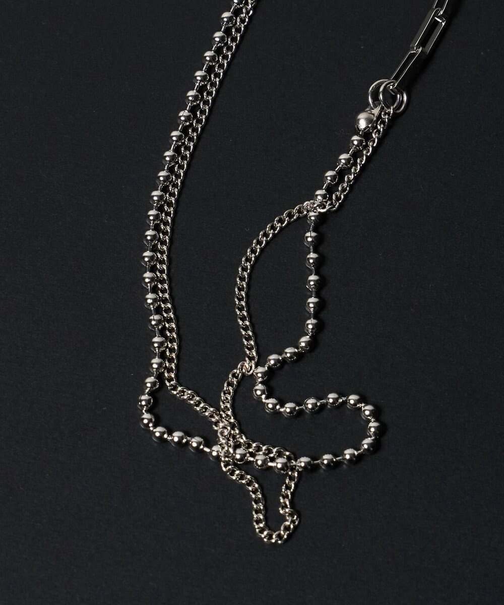 WEGO M細チェーンMIXネックレス 