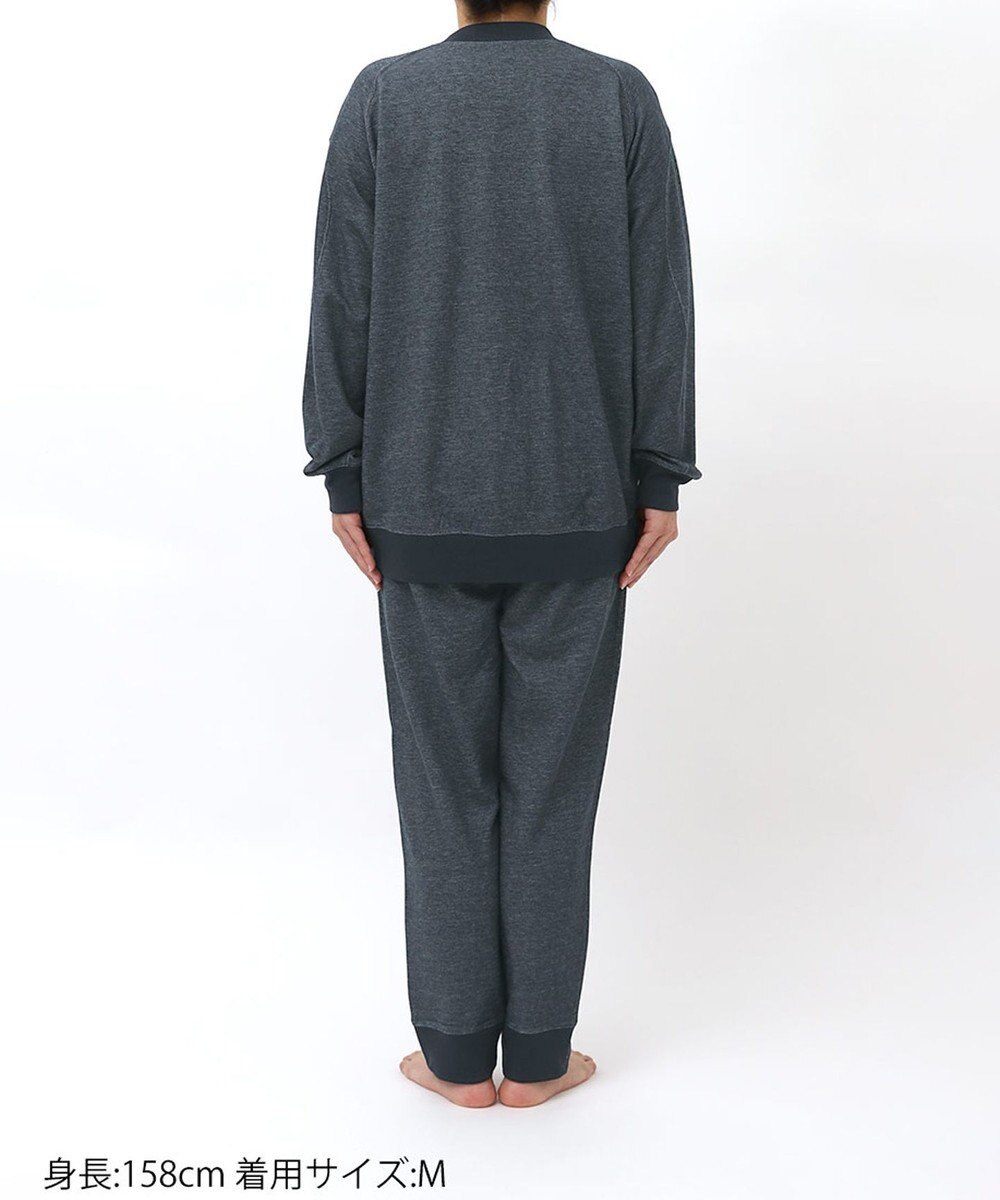 ワコール／睡眠科学 パジャマ 長袖 長ズボン 綿混(本体) ここちよく眠れる 寝返りしやすい レディース YDX598 睡眠科学／ワコール 