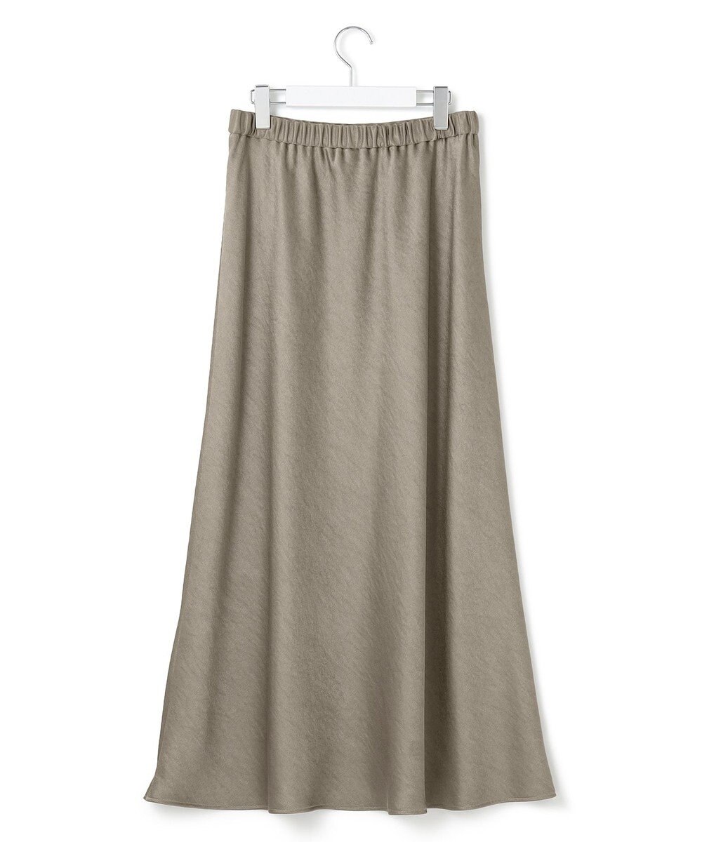 23区 S 【Oggi掲載/洗える】ヴィンテージダブルサテン ナロー スカート 