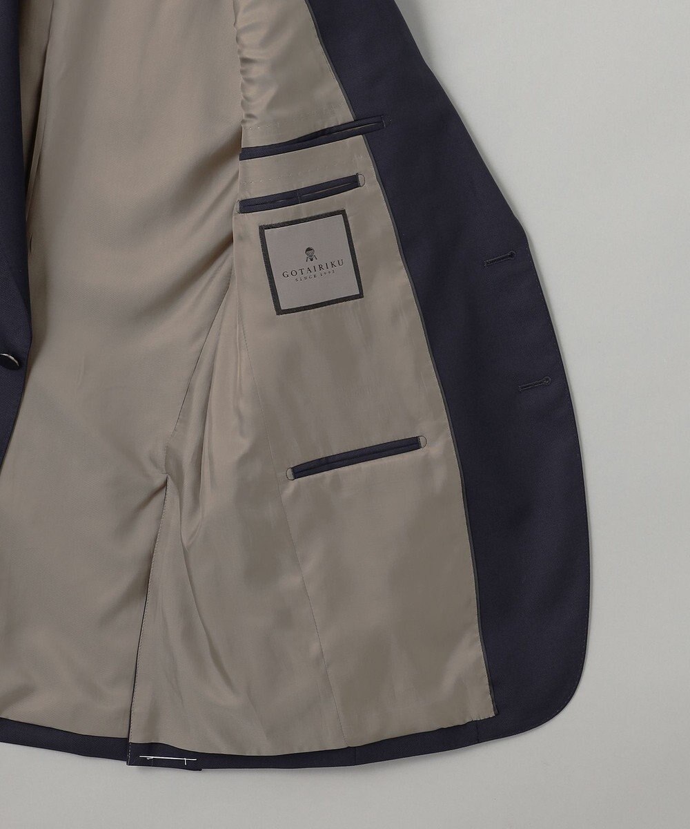 GOTAIRIKU 【ほぼ通年仕様/定番】Super130’S オリジナル ホップサックブレザー(24年秋冬モデル) 