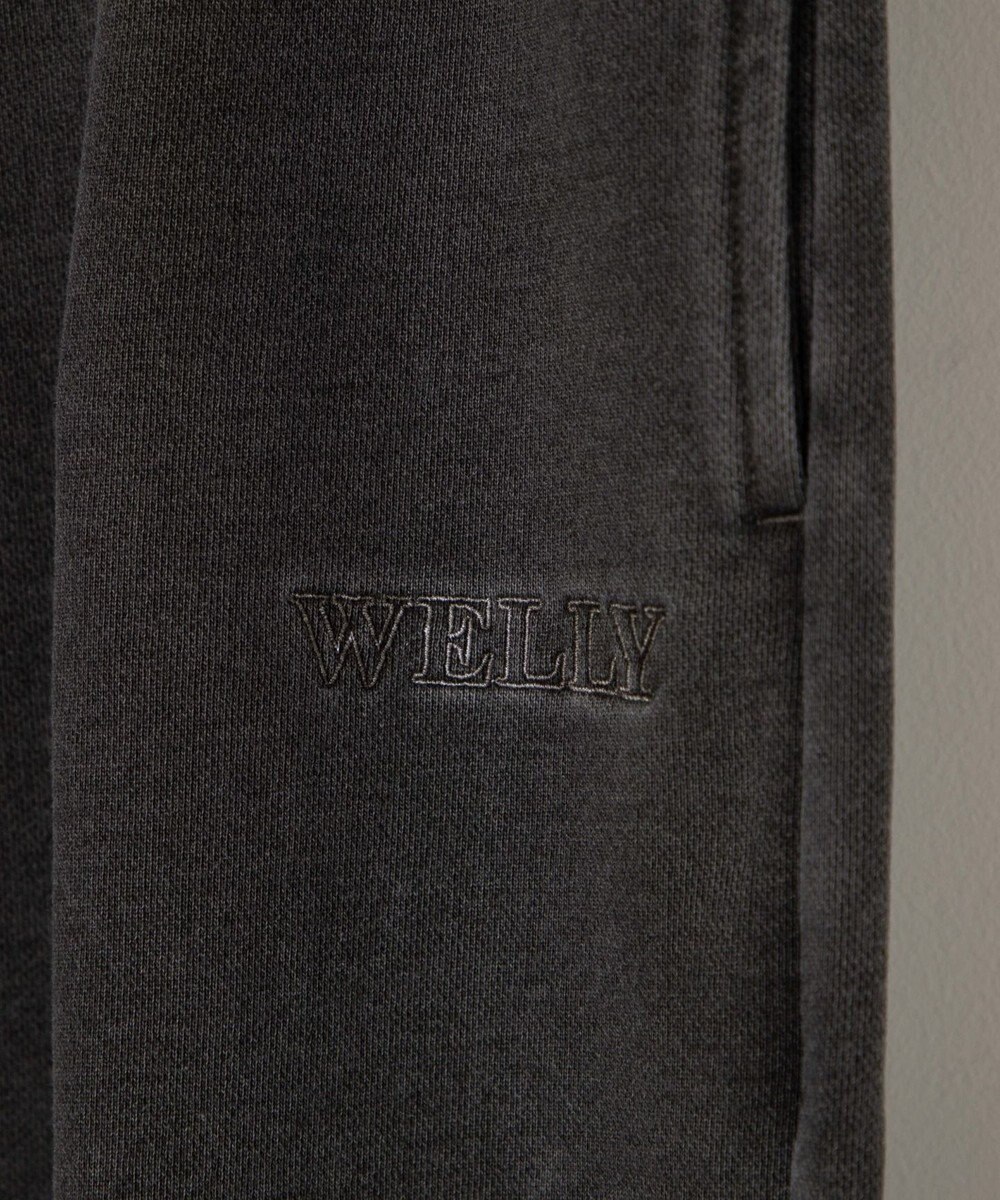 WEGO ピグメントロゴスウェットパンツ 