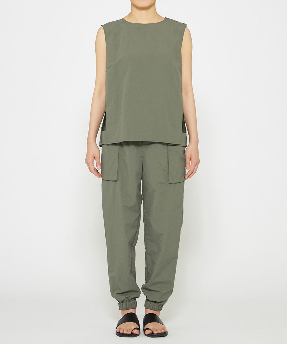 uncrave 【撥水・洗濯機洗い可】ライトプルーフナイロン ブラウス（uncrave WHITE） 