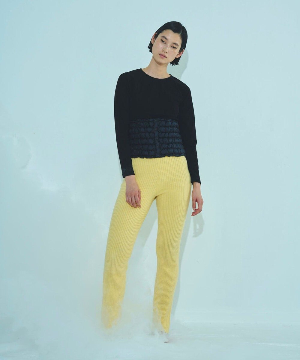 KWD 【日本製】DOWN WAIST WARMER グリーンダウン ダウンウエストウォーマー 