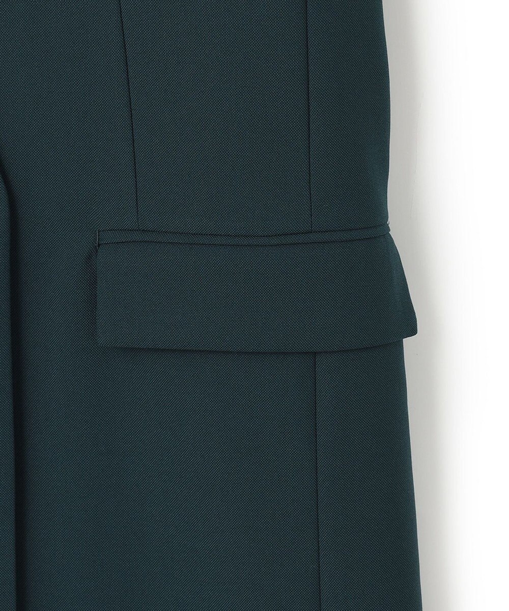 ICB 【洗える】 ウールマットウース ノーカラージレ 