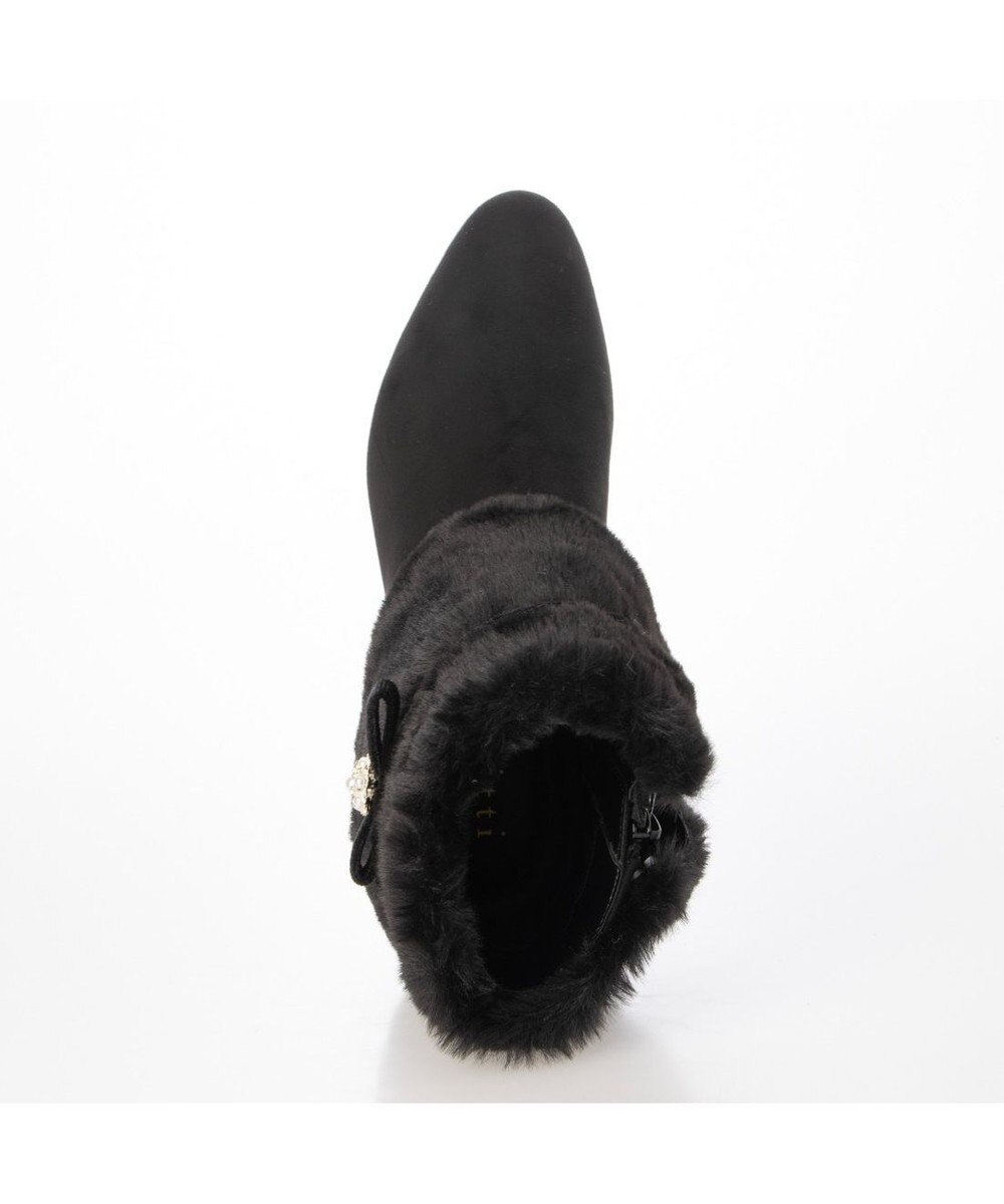 ing <Pitti>4WAYファービジューリボンベルトショートブーツ 