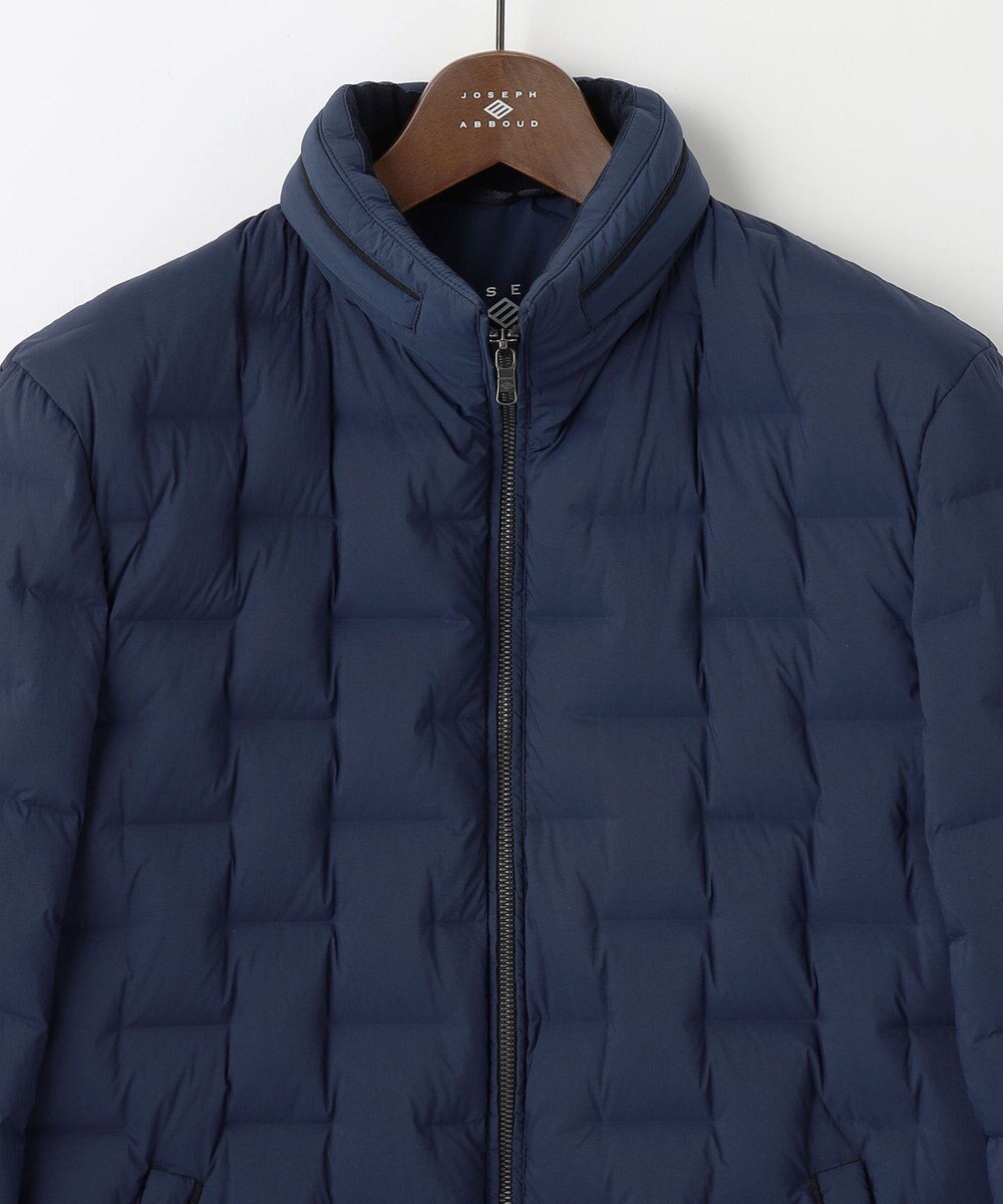 JOSEPH ABBOUD 【軽量/ポケッタブル/撥水】 2WAYストレッチ・パッカブル ダウン ブルゾン 