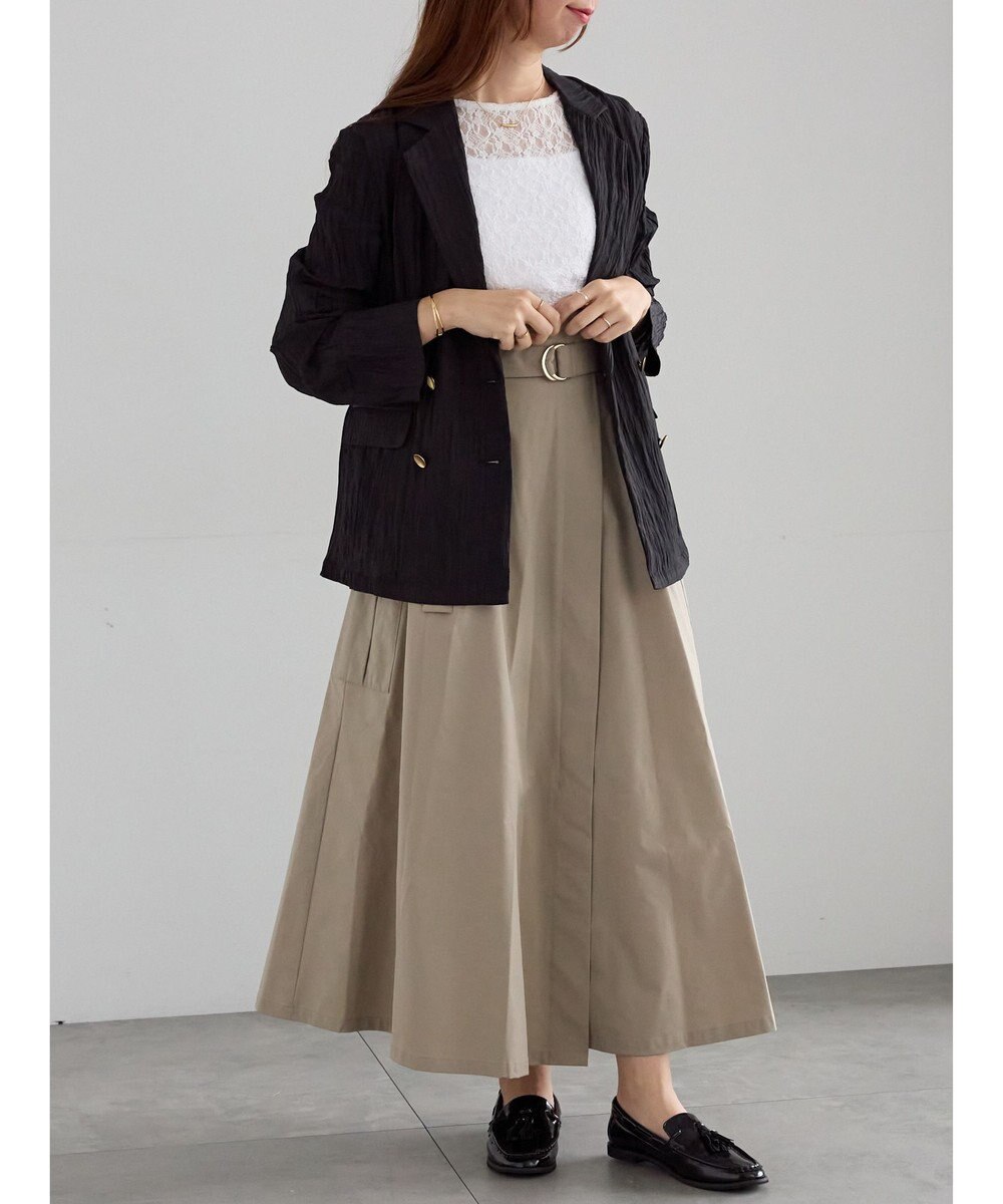 Te chichi リンクルライトテーラードジャケット 