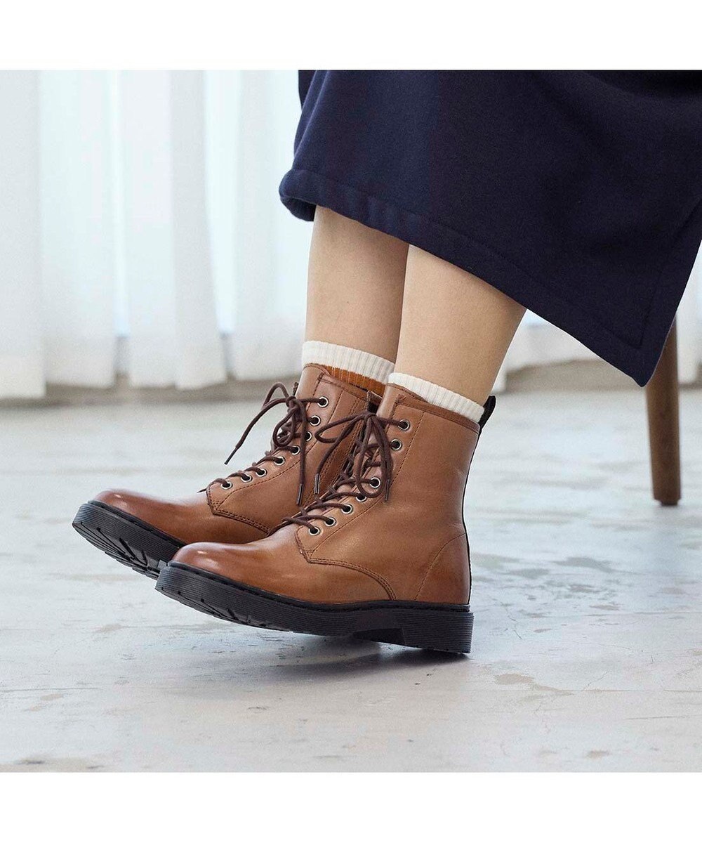 ing <ing>【WEB限定】レースアップショートブーツ 