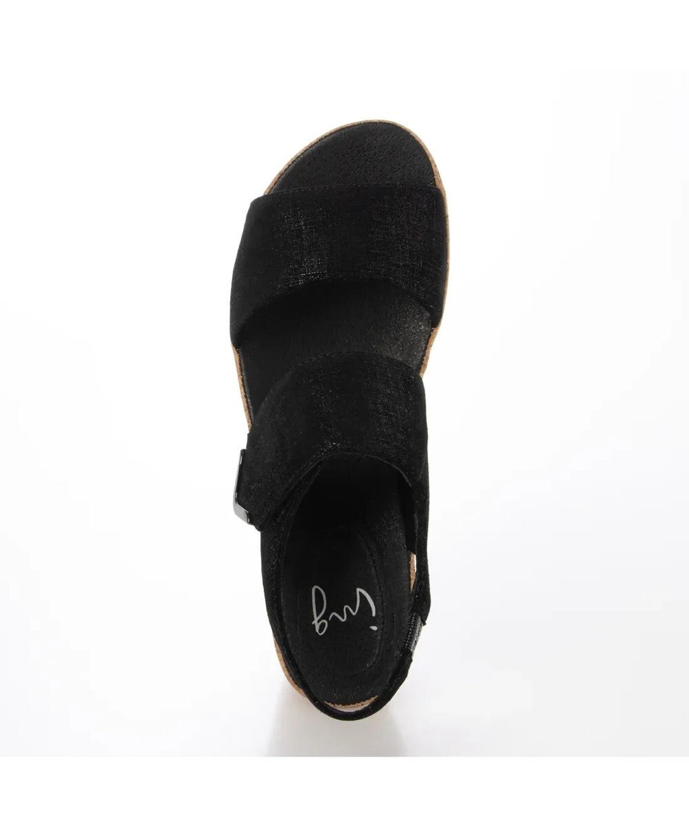 ing <ing>ワンポイントウエッジソールサンダル 