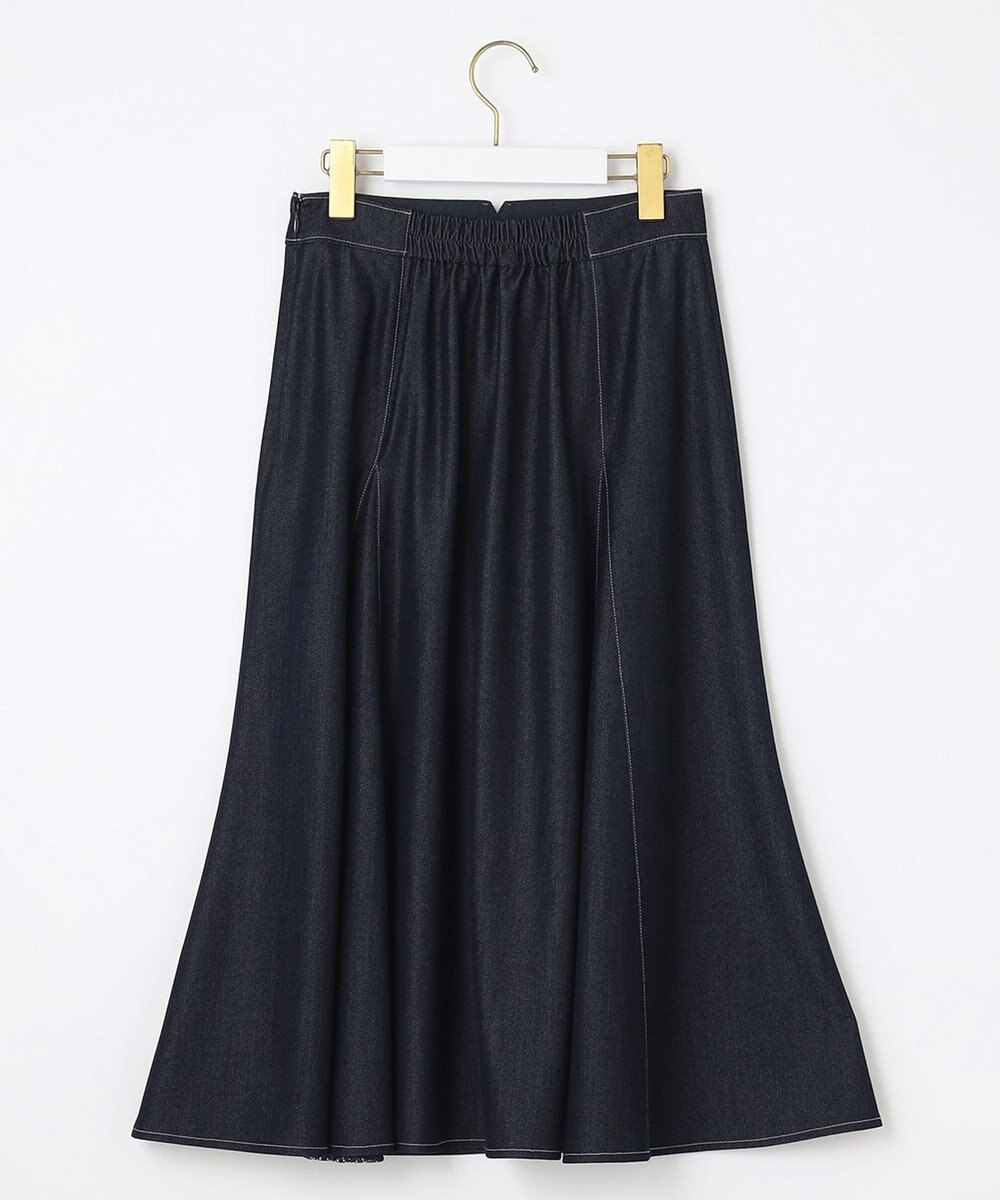 ANY SIS 【洗える】デニムライクシャンブレー スカート 