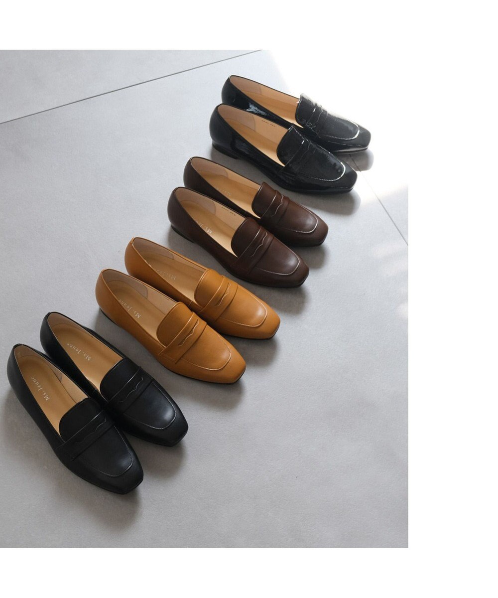 Pointer 日本製 本革シンプルローファー 