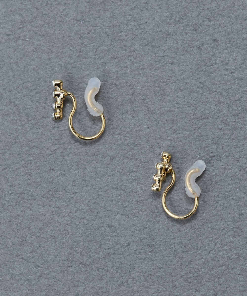 Phoebe 〈痛くないシリーズ/金属アレルギー対応〉タイニーコスモビジューライトフィットイヤリング　小粒/小さい/小さめ 