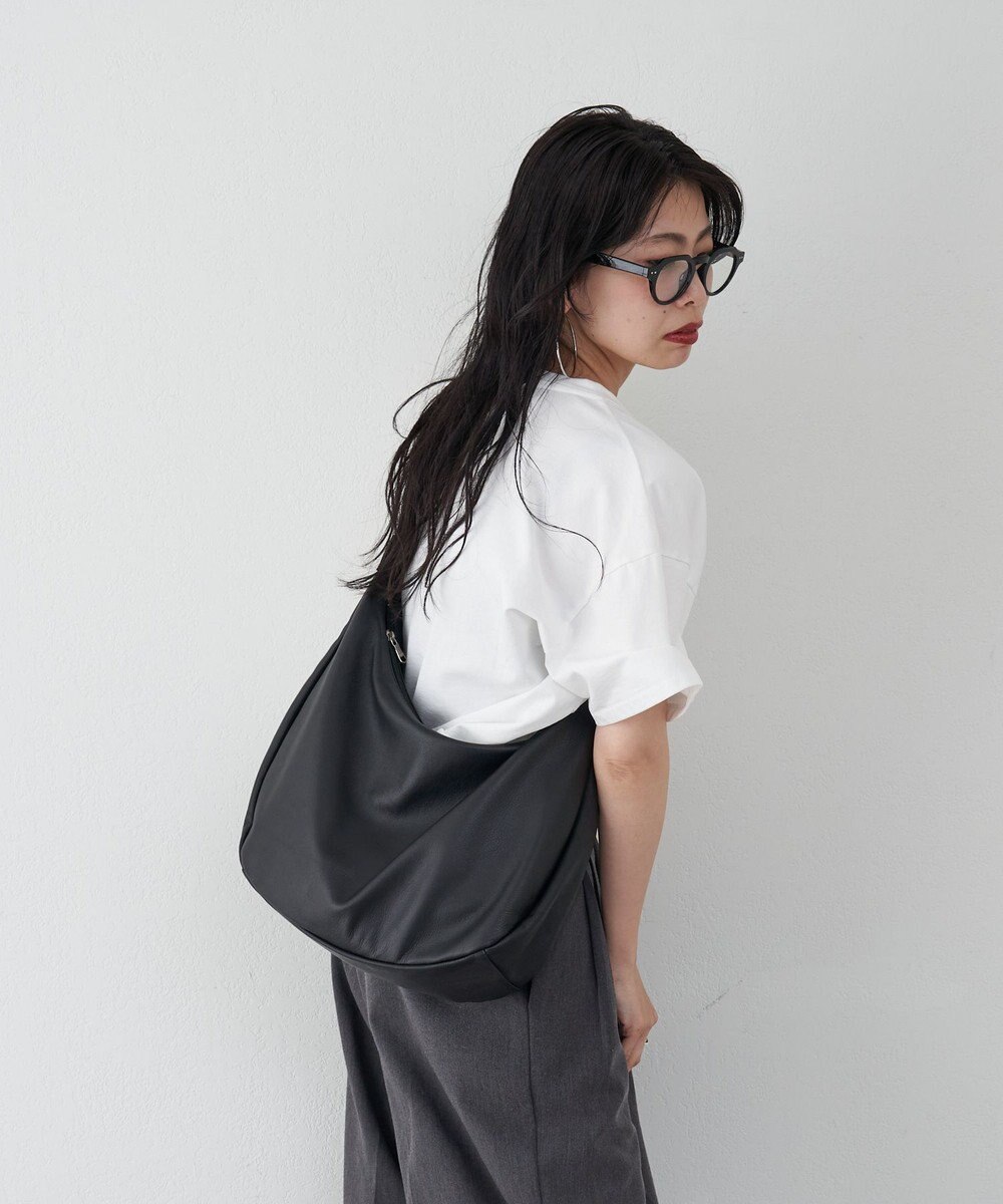 russet ソフトレザーラウンドビッグショルダーバッグ(CE-1325-WEB) 