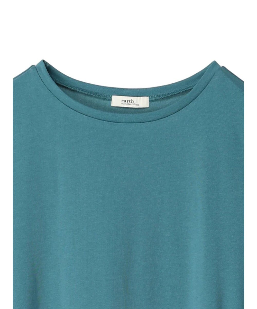 earth music&ecology プレーティング天竺Ａラインワンピース 