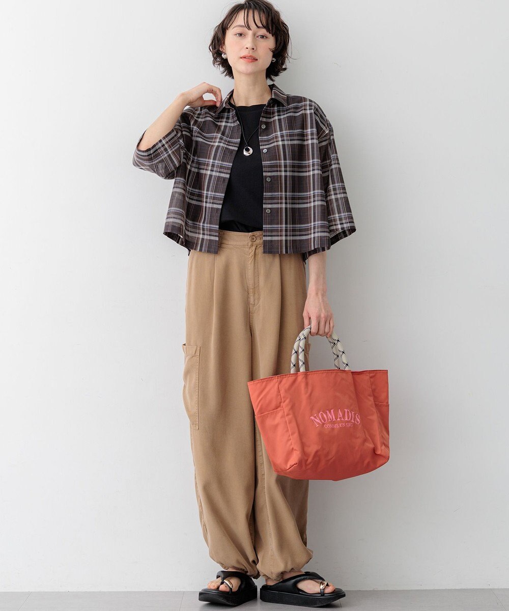 23区 S 【先行予約/WEB&一部店舗限定カラーあり】スビンハイツイスト フレンチスリーブ Tシャツ 