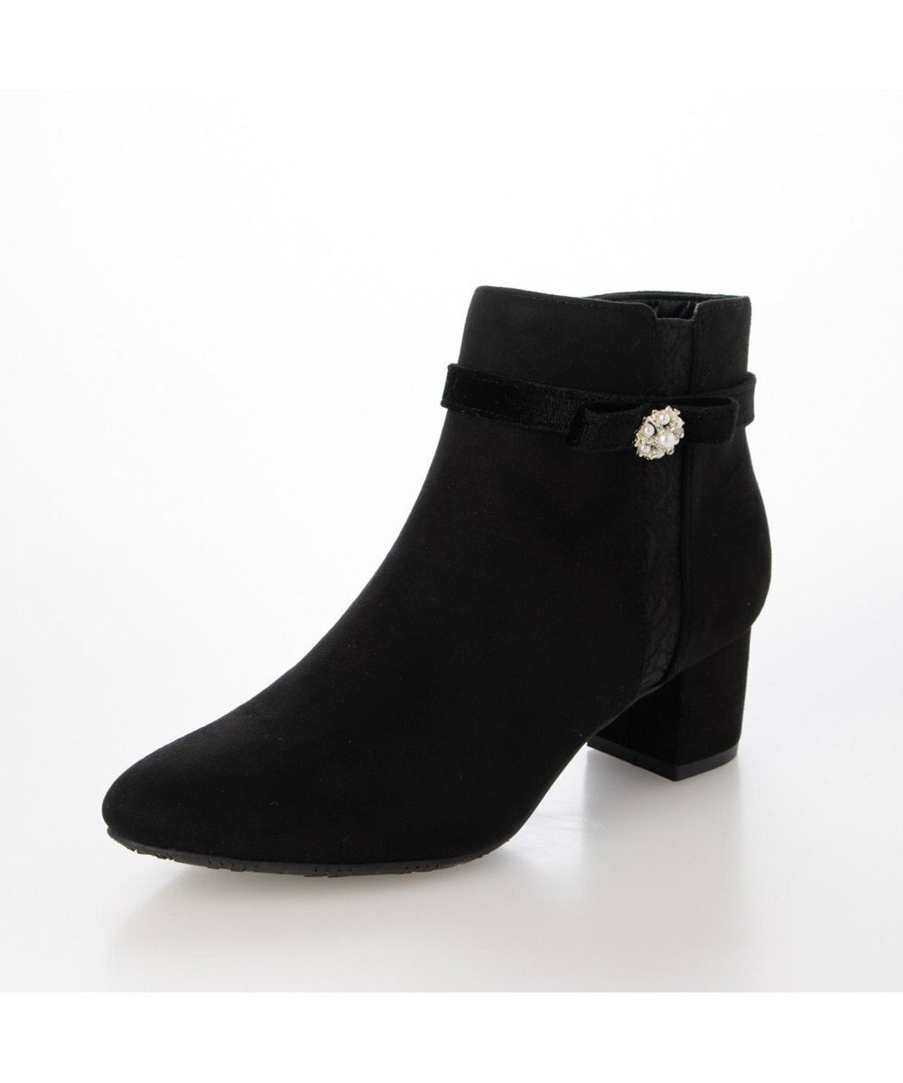 ing <Pitti>4WAYファービジューリボンベルトショートブーツ 